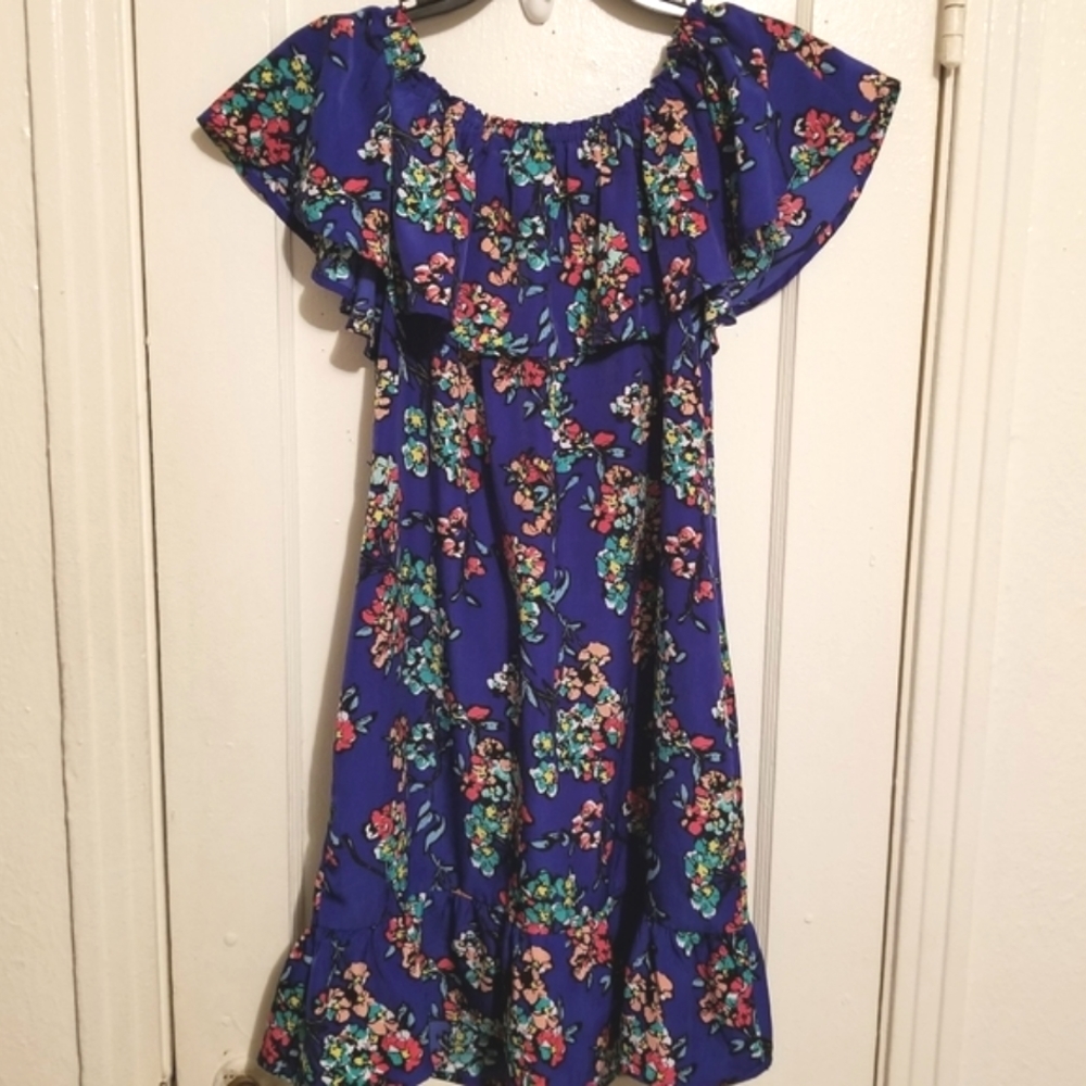 Merona floral Summer Midi dress XS